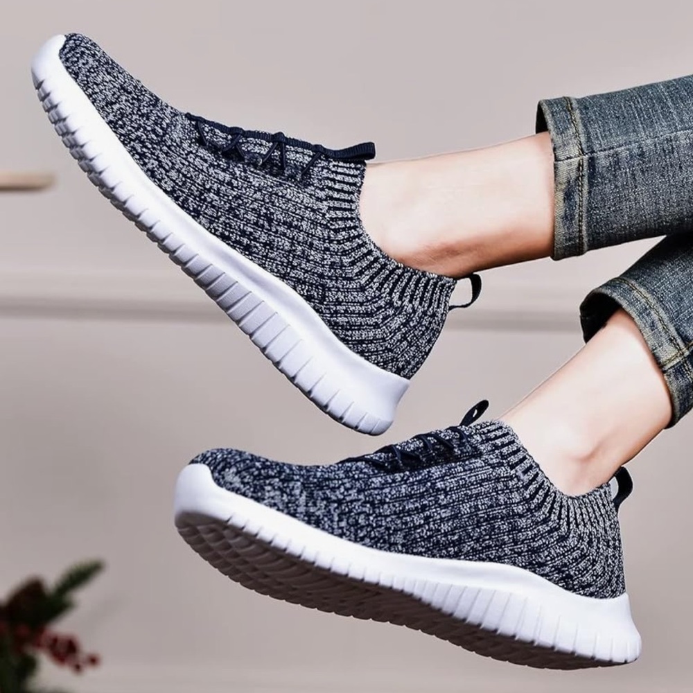 TIOSEBON Women's Slip On Walking Shoes Lightweight Casual Running Sneakers